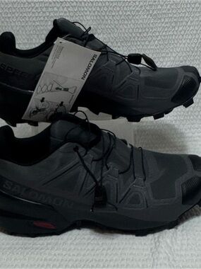 Salomon Men's Trail Running Shoes - Black  Salomon Speedcross 5 trail 10.5